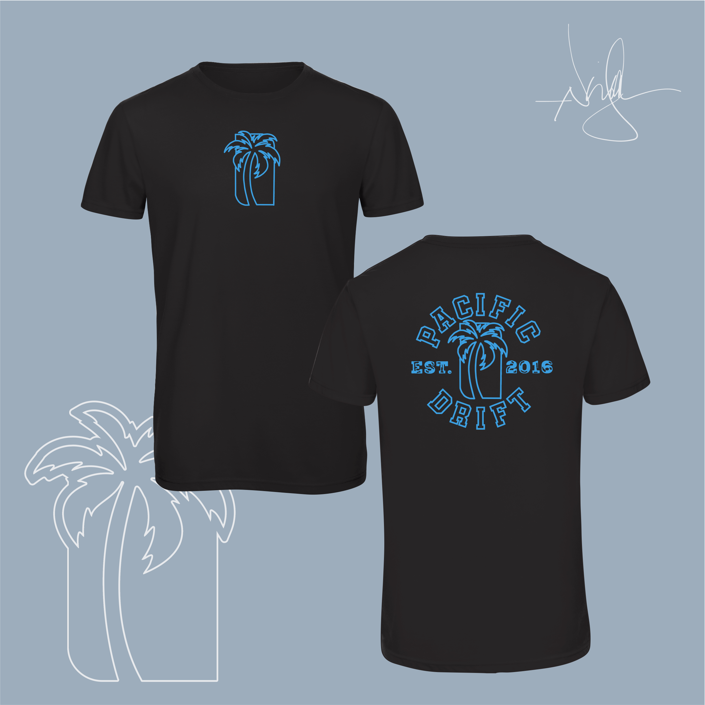 Beachside - Electric Blue