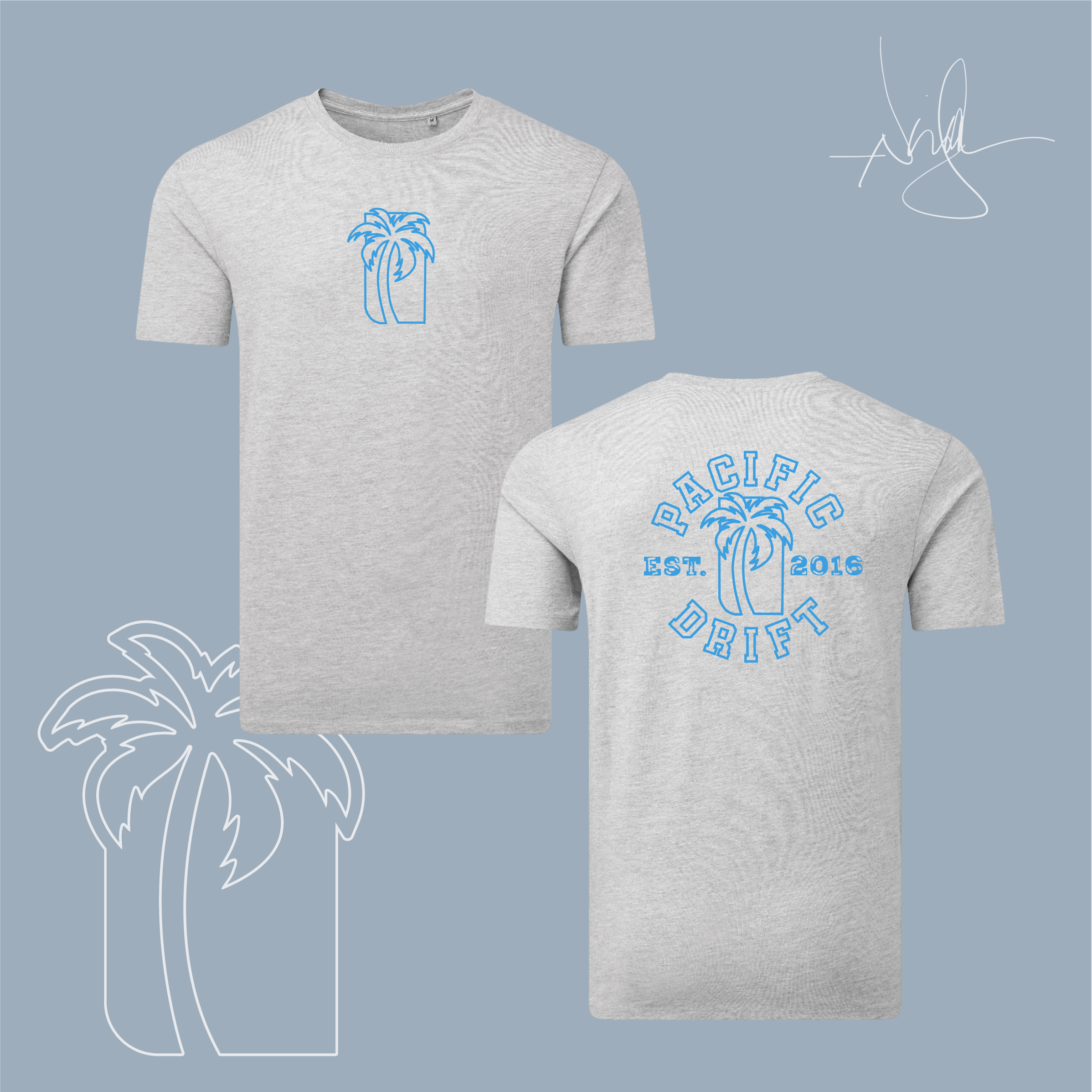 Beachside - Electric Blue