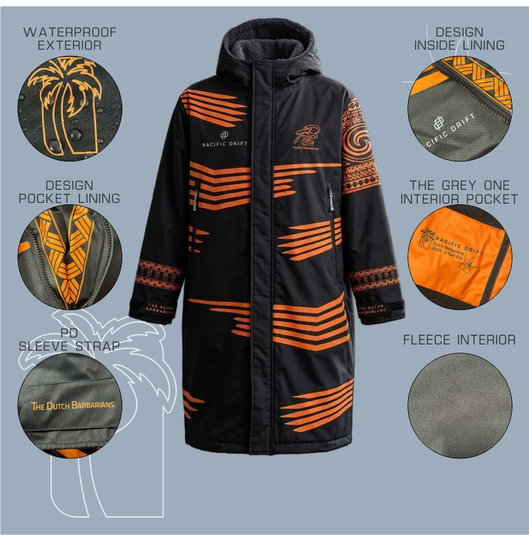Pacific Drift - The Dutch Barbarians Stadium Robe