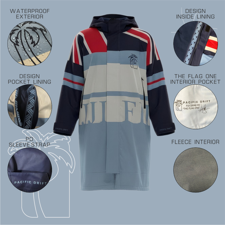 Pacific Drift - "The Flag One" Stadium Robe