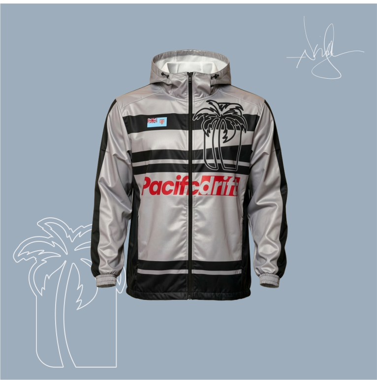 Pacific Drift - "The Grey One" Stadium Shower Jacket