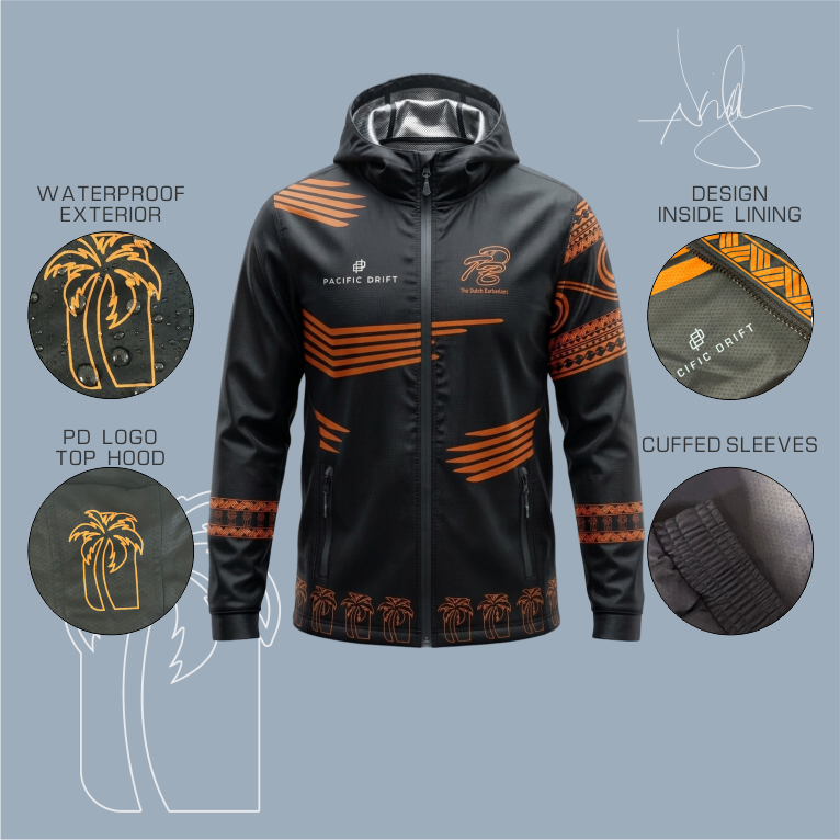 The Dutch Barbarians Shower Jacket