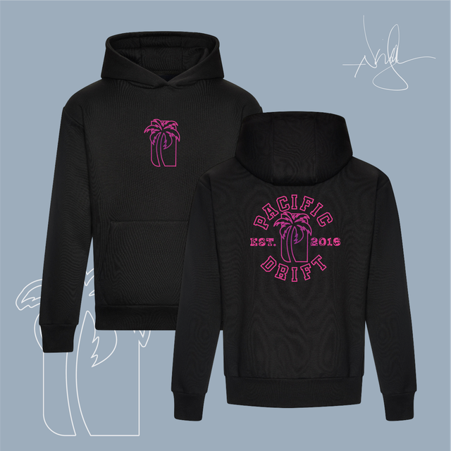 Beachside - Raspberry Beret Hoody